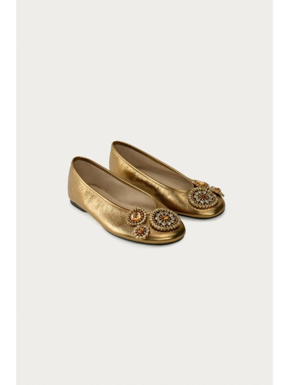 ZARA MARISA BERENSON X ZARA LEATHER BALLET